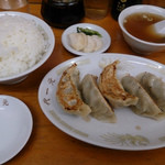 餃子ライス 650円