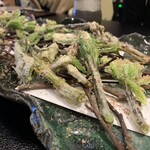 徳山鮓 - 山菜天麩羅