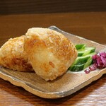 桶家乃隠居 - おかか焼きおにぎり