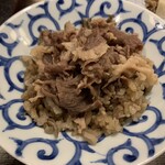 徳山鮓 - 熊肉ご飯