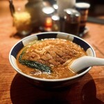 支那麺 はしご - 排骨坦々麺(大辛)