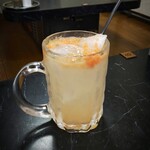 焼肉 済州 - グレープフルーツサワーは生搾り