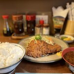Katsuhei - カツライス定食(ライス大盛り)