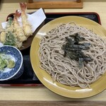 そば処 権兵衛 - 天ざる、1,400円