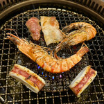 焼肉つかさ苑 - 海老〜　byまみこまみこ