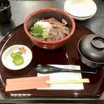 あか牛レストラン 肥後郷土料理よかよか - あか牛丼 2,290円(税込み)