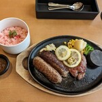 ステーキとハンバーグのさる～ん 新発田店 - 