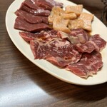 かんてき家 - ハラミ、ハート、上ミノ