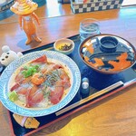 おーしゃん食堂 - はまちづけ丼(志) 1300円