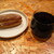 ブルーボトルコーヒー - 料理写真:ドリップコーヒーとサンドイッチのハム＆バター