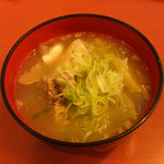 ヤットルゾー五條 - お魚のみそ汁(380円)