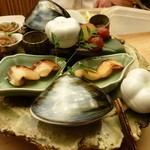 懐石料理 桝田 - 八寸<マナガツオ他>