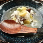 懐石料理 桝田 - 金目鯛、ユリ根