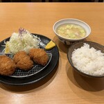 とんかつ 美濃屋 - ヒレかつ定食