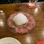大衆ワイン酒場バルバル 錦糸町南口店 - 牛タンのカルパッチョ ¥980くらい