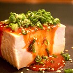 Spicy!! Cold tofu with yangnyeom