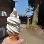 白樺食堂 - ソフトクリーム