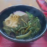 白樺食堂 - 山菜うどん
