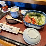 しほう田 - セットサラダ&茶碗蒸し