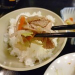 Izakaya Hyoutan - 肉野菜炒め・アップ