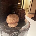 ルカンケ - カヌレとマッシュルーム型焼き菓子