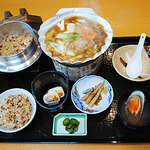 五千年の星 - 料理写真:青森名物貝焼き味噌定食