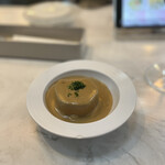 Kouhaku - 大根のポルチーニ茸ソース