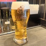 香氣　四川麺条  - サービスエビス生ビール480円⇨290円