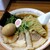 喜多方食堂 山海 - 料理写真:『あっさり煮干し（麺大盛）』と『煮卵』と『ﾁｬｰｼｭｰ』