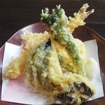 まあるい - 「選べる御膳」の　天ぷら