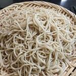 そば処　鴨亭 - 細麺
