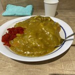 名物 万代そば - 普通カレーライス