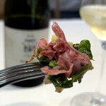 ウシマル - この料理、肉も魚も野菜も一緒にいただくのが一番美味しい。