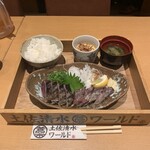 土佐清水ワールド - 藁焼きMIX定食　¥1,700