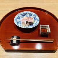 筒井 清寂 - 千葉県産炙り金目鯛、丹後産とり貝