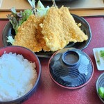Sakanayano Isoryouri Marutoshi - アジフライ定食