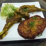 大阪ハラールレストラン - マトン・チャンプ＆チャプリカバーブ（試作）