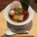 Chuukasoba Roku - 六の中華そばに味付け半熟たまごを追加