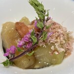 天神 NUMBERSHOT - 博多焼きナスの雲丹のせ