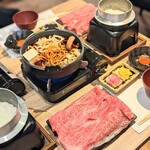 黄金出汁しゃぶと江戸前寿司 肉のあさつ - 