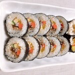 韓うどん - キンパ