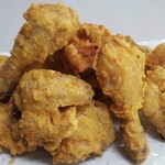 韓うどん - フライドチキン