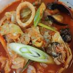 韓うどん - ちゃんぽん