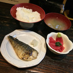やぐら - 焼魚定食(サバ)500円