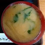 Yabu Soba - みそ汁