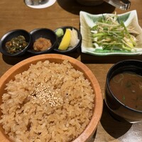 焼うお いし川 名古屋 - 赤酢飯　大盛