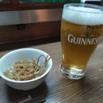 味の蔵どんつく - ノンアルコールビールとお通し