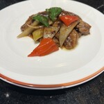 龍天門 - 鴨肉のトウチ炒め