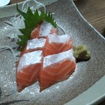 味の蔵どんつく - トロサーモン刺し
