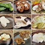 Yakiniku No Gyuu Ta Honjin - 各種宴会コースには新鮮な焼野菜盛合せも。